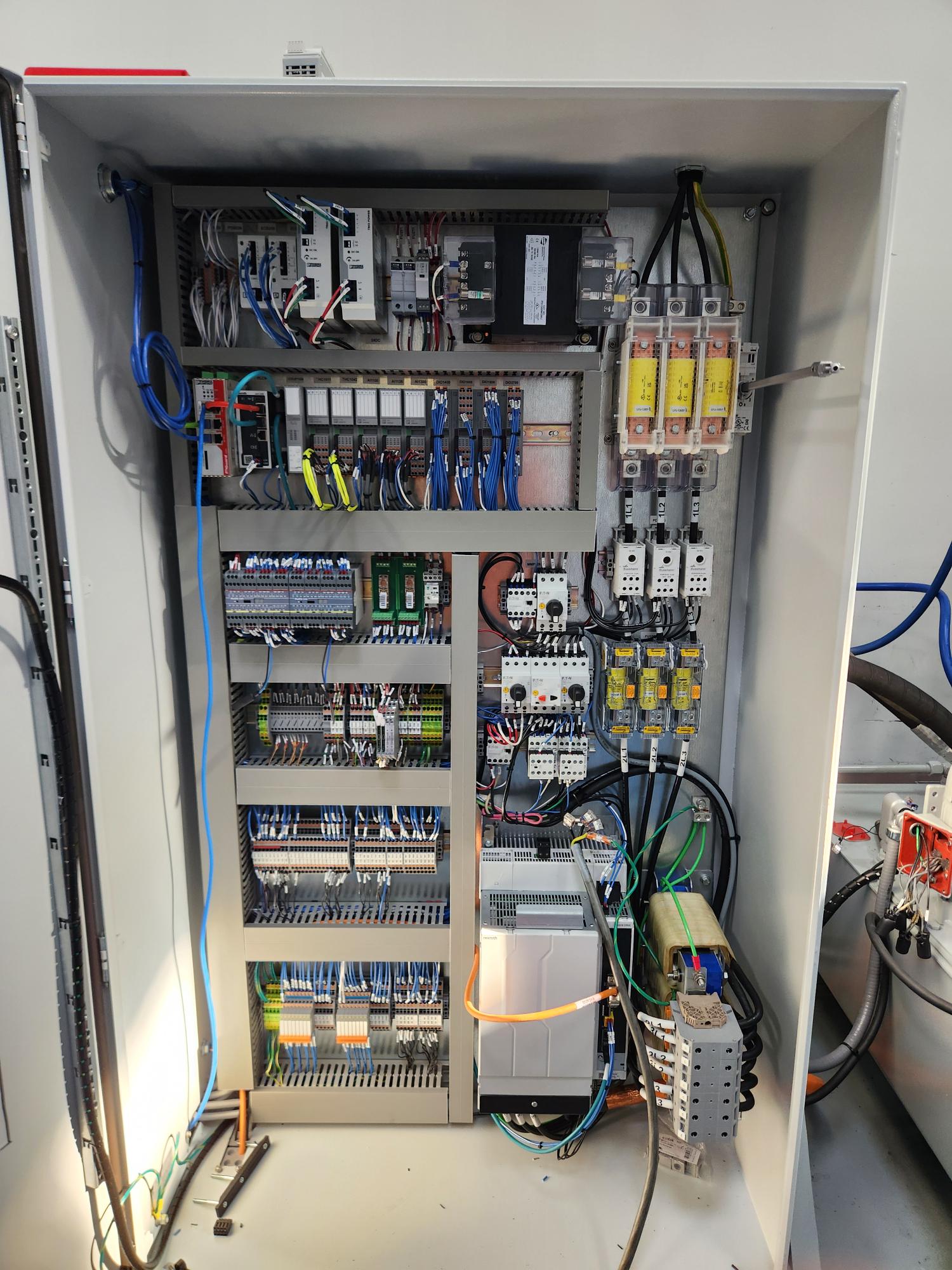 NICE 3000 installed in electrical control cabinet