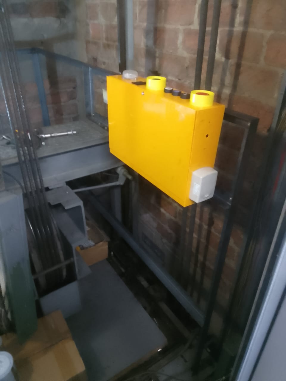 Elevator pit and buffer inspection